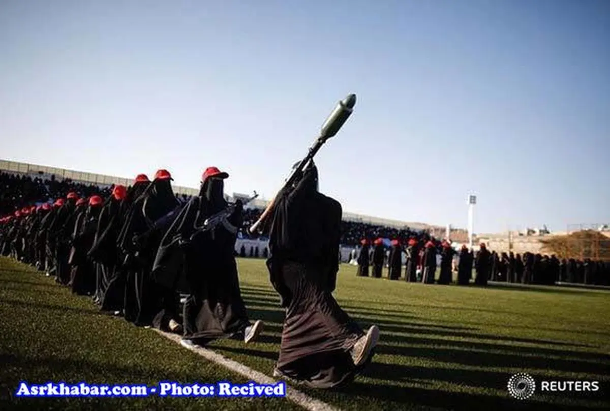 زنان محجبه آر پی جی زن یمن