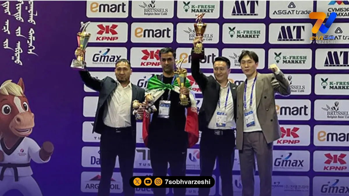 قهرمانی مقتدرانه مردان پاراتکواندوی ایران در آسیا