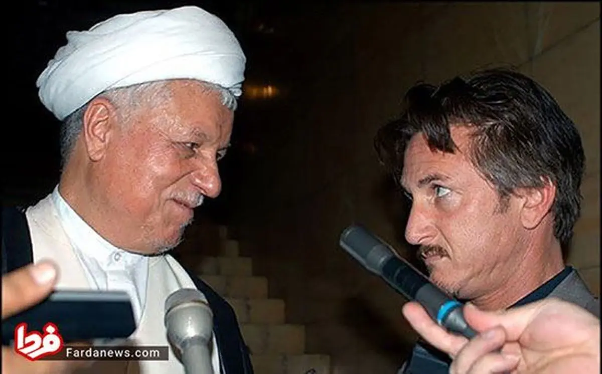 دیدار بازیگر مشهور هالیوود با آیت الله هاشمی