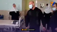 حرکت دیدنی سینا خلیلی در دیدار با کودکان سرطانی