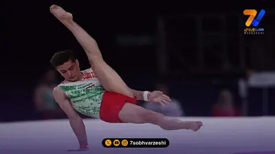 آرمان خدایی نقره‌ای شد؛ نخستین مدال ژیمناستیک ایران در ناگویا