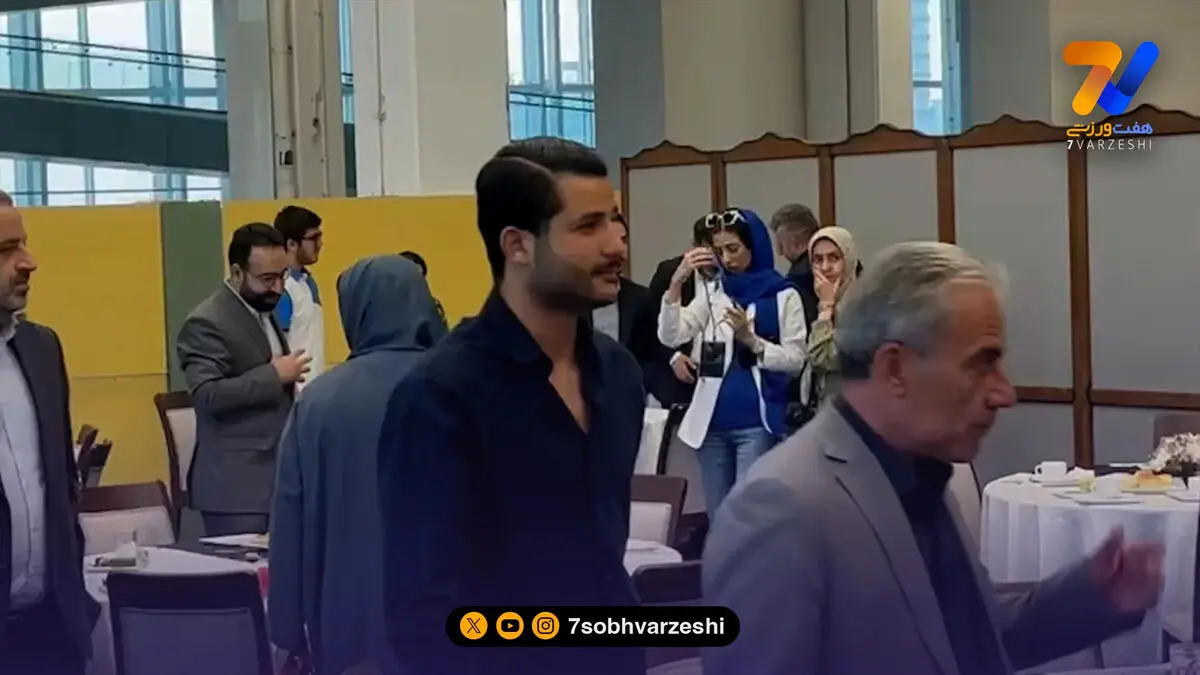 حضور عارف غلامی در مراسم تقدیر باشگاه استقلال از تیم های بانوان