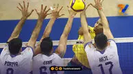 خلاصه والیبال ایران 1 – 3 برزیل | لیگ ملت‌های والیبال