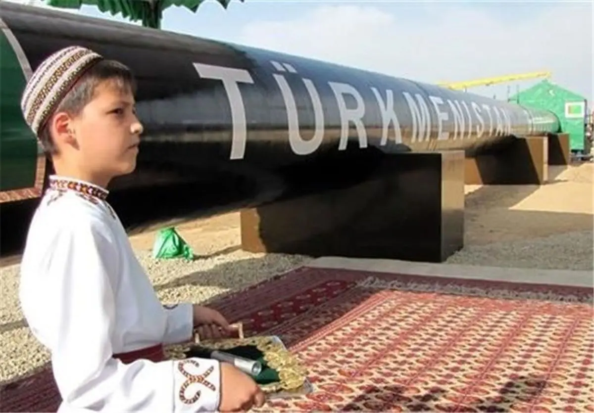 گاز ترکمنستان وصل شد
