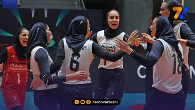 پیروزی قاطع دختران والیبالیست ایران؛ عراق در سه ست تسلیم شد