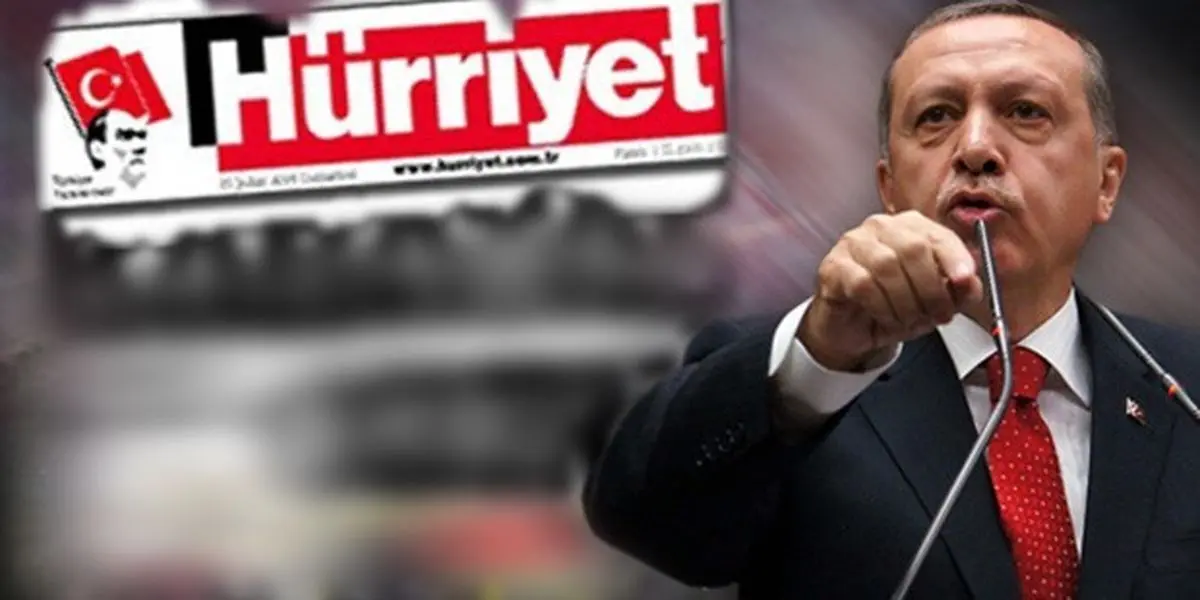 خط و نشان اردوغان برای روزنامه حریت