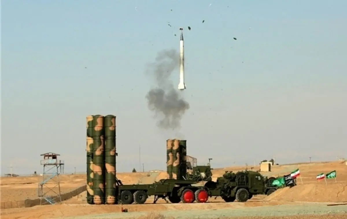 تماشا کنید؛ اولین شلیک سامانه S-300 در ایران
