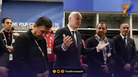اینفانتینو در رختکن ایران؛ شما عالی بودید/ قلعه نویی در حضور رییس فیفا: ما مظلوم ترین هستیم