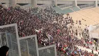شعار حیا کن رها کن پرسپولیسی ها برای هاشمیان