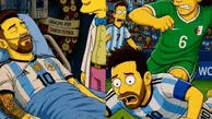 مسی سیمپسون ها را هم دریبل زد!