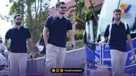 گزارش تصویری از ورود تیم ملی ایران به لس‌آنجلس