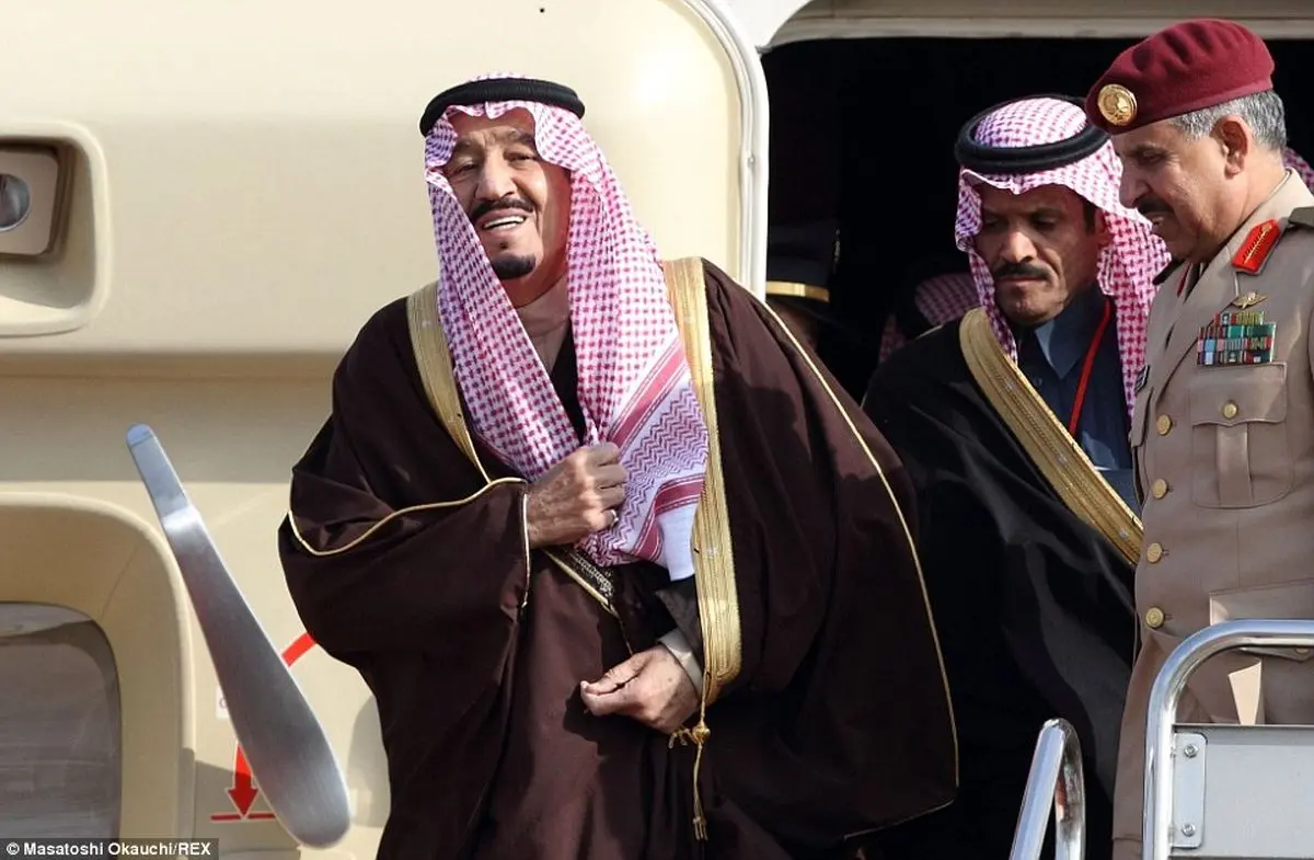 بار سنگین پادشاه عربستان در سفر به اندونزی