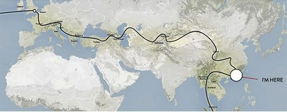 دور دنیا با یک دوچرخه