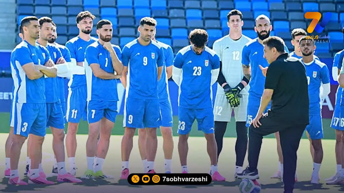 گزارش تصویری از آخرین تمرین ملی‌پوشان پیش از بازی با بلژیک