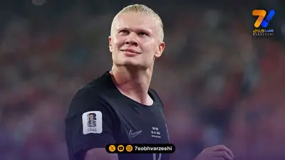 پاسخ جالب هالند به مقایسه با مسی در کورس آقای گلی +عکس