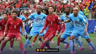 تقابل جذاب رونالدو و ستاره‌های سرخابی ازبکستان!
