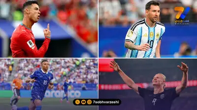 هالند و امباپه مغلوب مسی؛ رده‌بندی برترین بازیکنان جام
