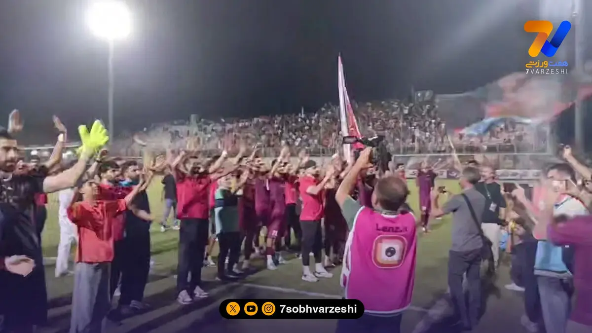 بازگشت نساجی به لیگ برتر؛ جشن صعود در قائمشهر +جدول