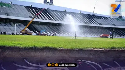 ماجرای چمنی که پیش از افتتاح نابود شد؛ غدیر اهواز دوباره به بحران خورد