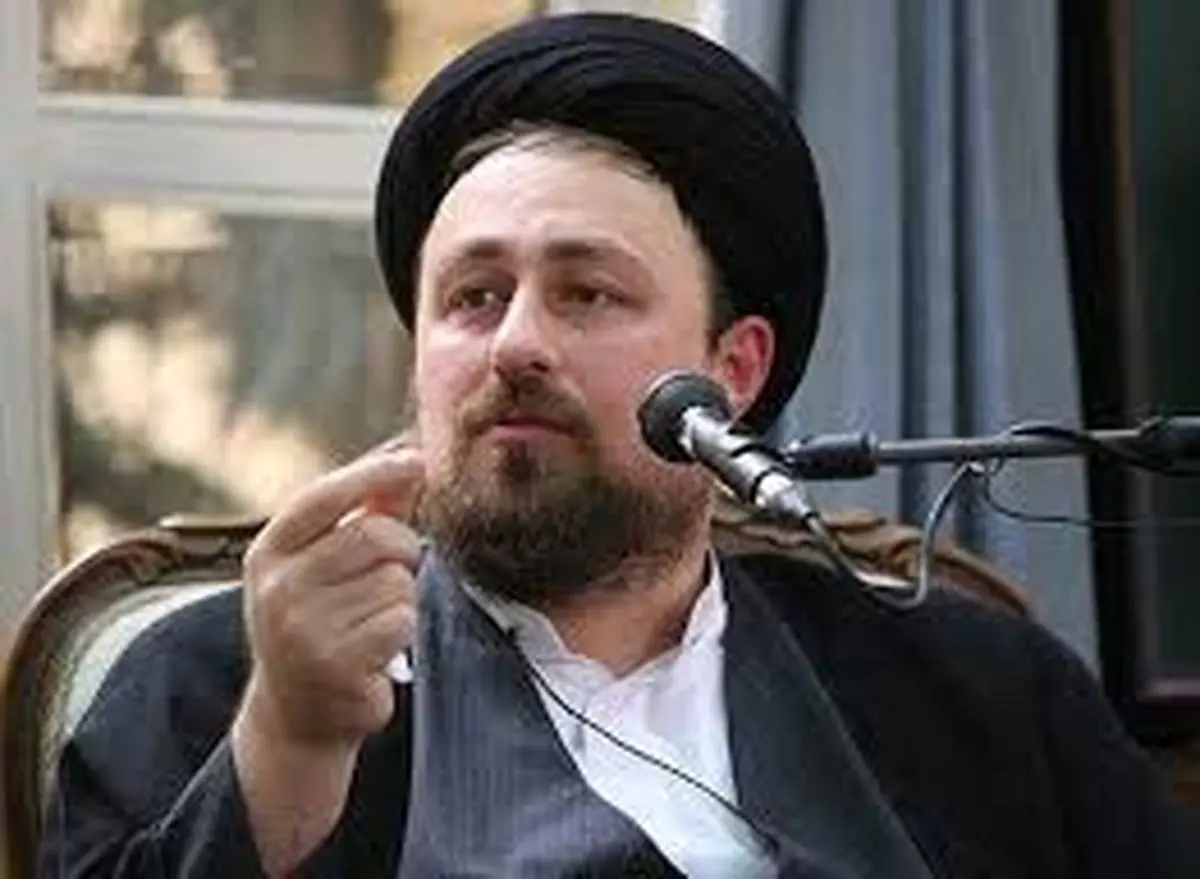 سید حسن خمینی: سکوت، بلندترین فریاد است+تصویر