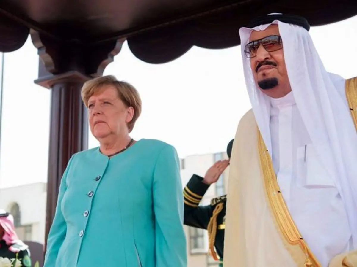 امتناع مرکل از پوشیدن حجاب در عربستان