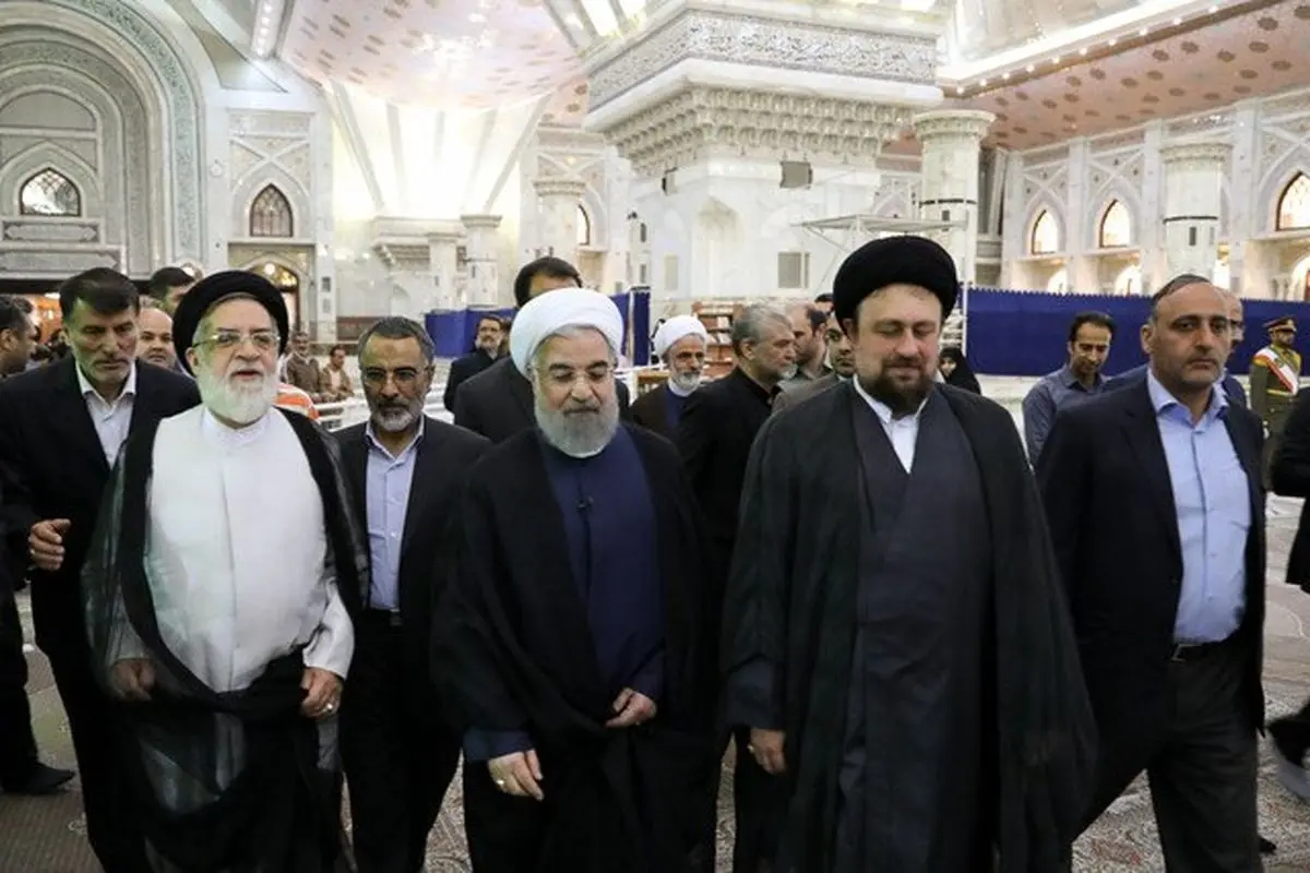 تجدید میثاق رییس جمهور با آرمان های امام راحل