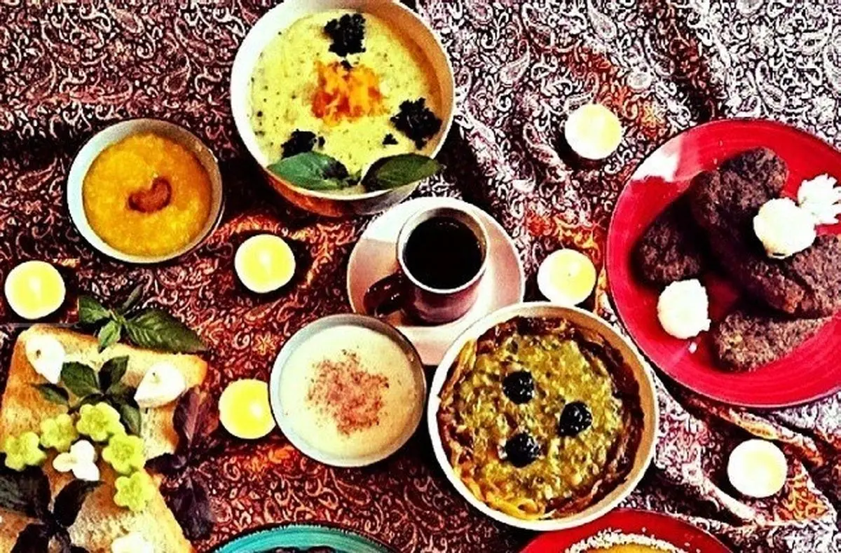 بخور و نخورهای بین افطار و سحر