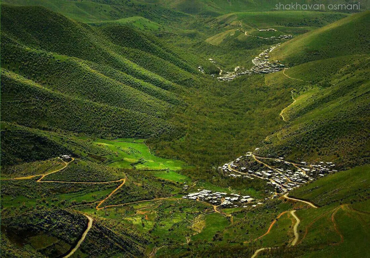 تصویری بسیار جالب از مرز ایران و عراق