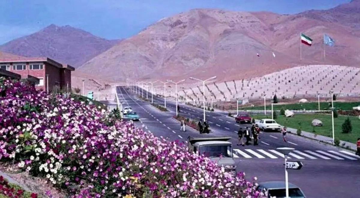 عکس | خیابان ولنجک؛ ۴۶ سال قبل