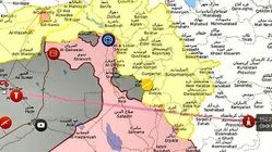 فاصله مقر تروریست‌ها در «دیرالزور» تا پایگاه موشکی کرمانشاه