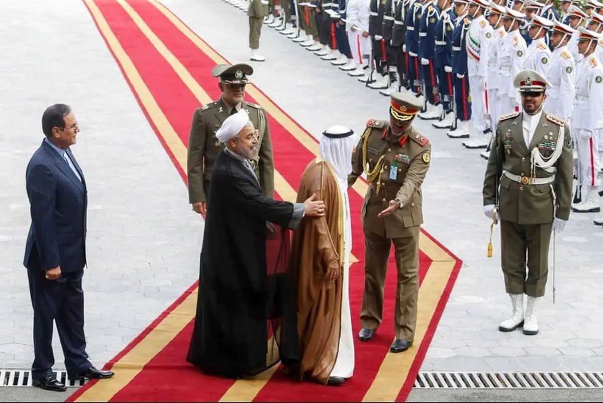 خشم روزنامه اماراتی از مکالمه تلفنی روحانی و امیر قطر: چرا جواب داد؟