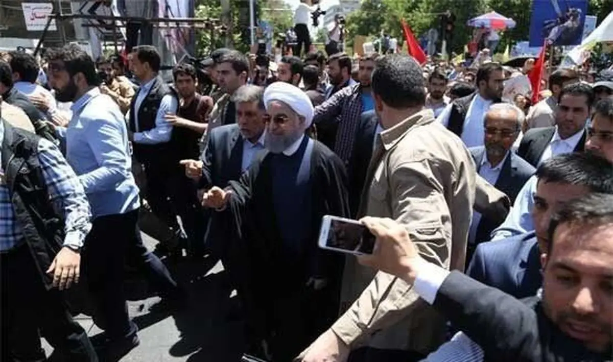 معاون امنیتی استاندار تهران: هتاکان به رئیس‌جمهوری در روز قدس ۲۵ نفر بودند