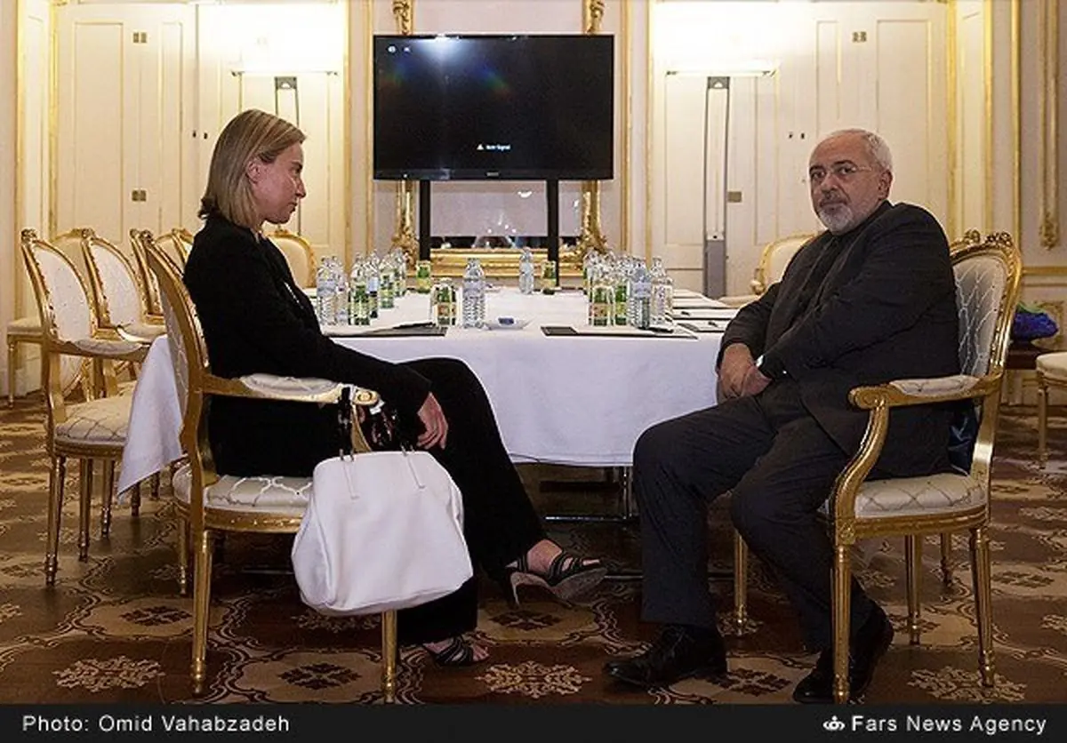 نامه‌ نگاری ظریف با موگرینی درباره بدعهدی آمریکا