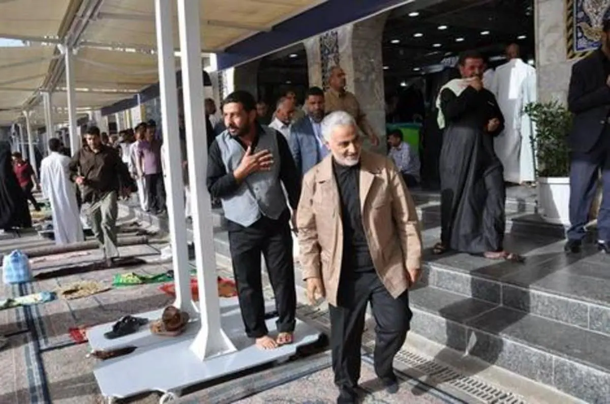 تصویر جدید از سردار سلیمانی در کربلا
