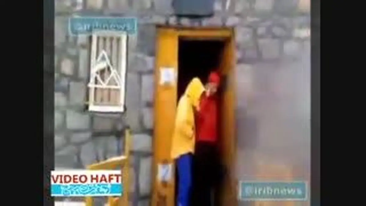 ویدیو هفت|بارش برف تابستانی در دماوند