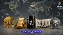  گزارش مختصر بازارهای جهانی در ۲۴ ساعت گذشته (۹ شهریور ۱۴۰۵)