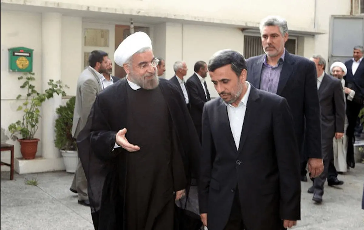 تکذیب تمایل روحانی به عدم دعوت از احمدی نژاد