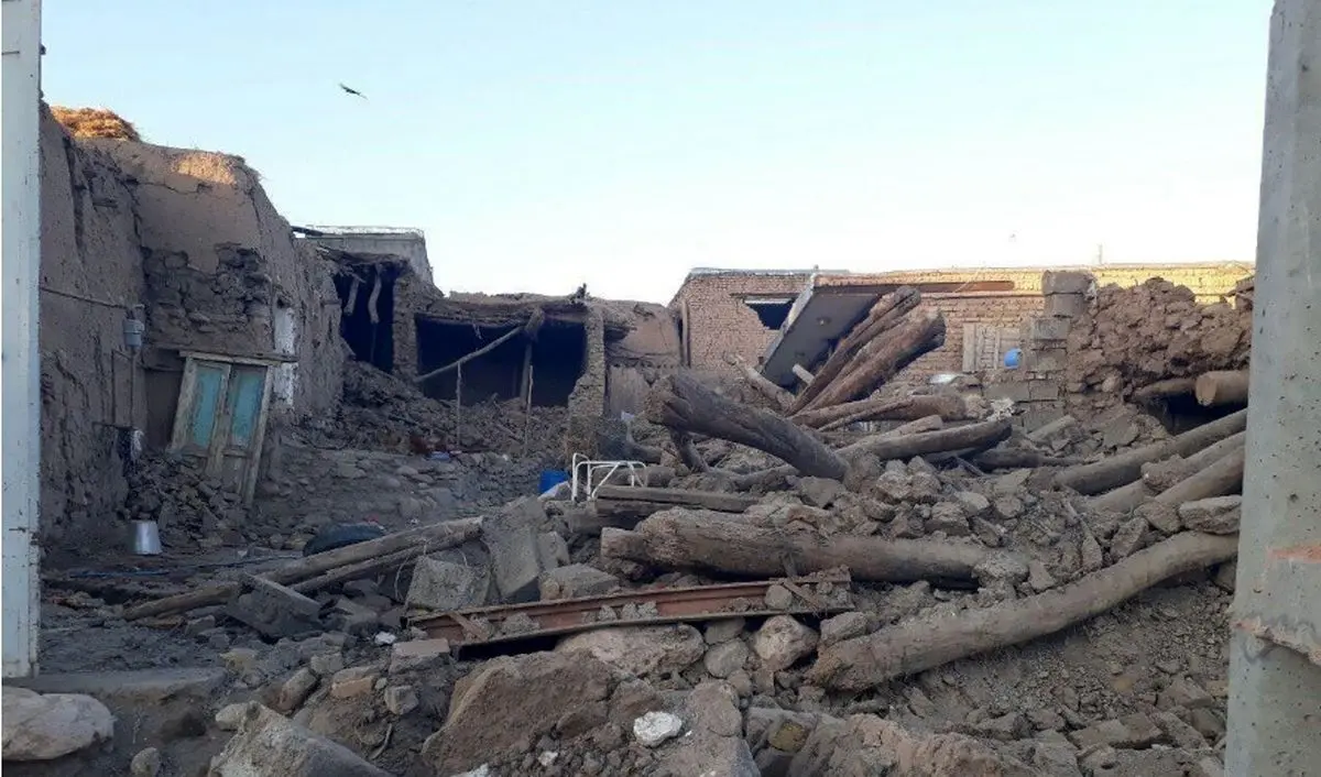 اولین تصویر از شدت زلزله در آذربایجان شرقی