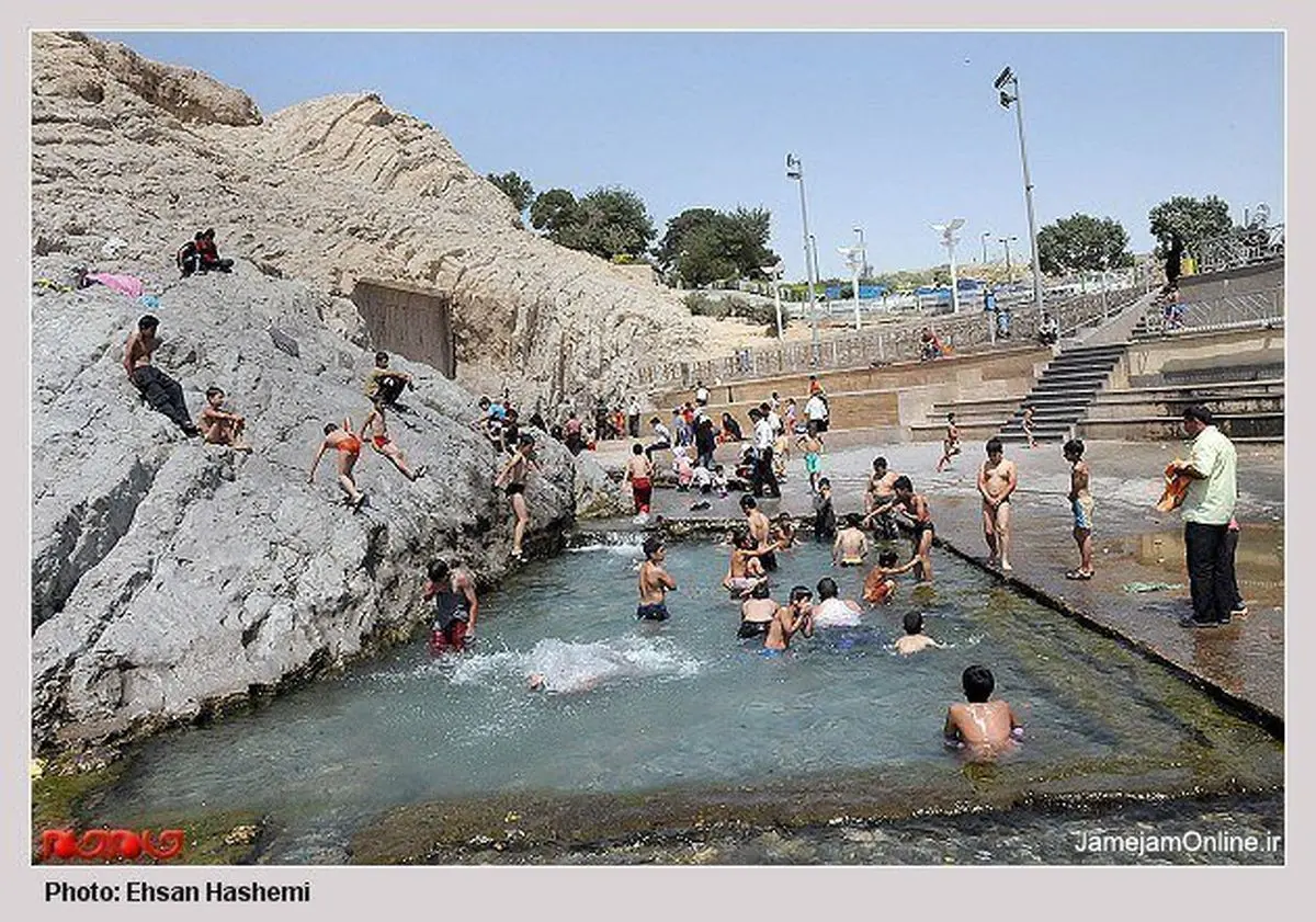 چشمه‌علی‌ شهرری خشک شد