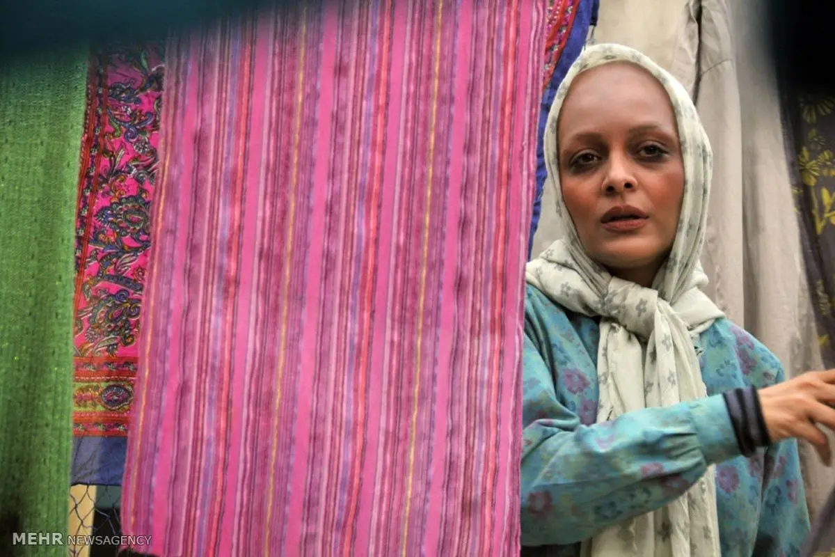 گریم متفاوت ساره بیات در نقش یک مادر مبتلا به سرطان