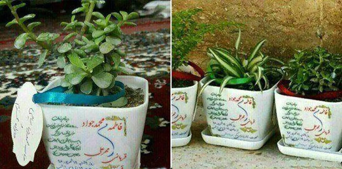 کارت عروسی متفاوت یک زوج جوان