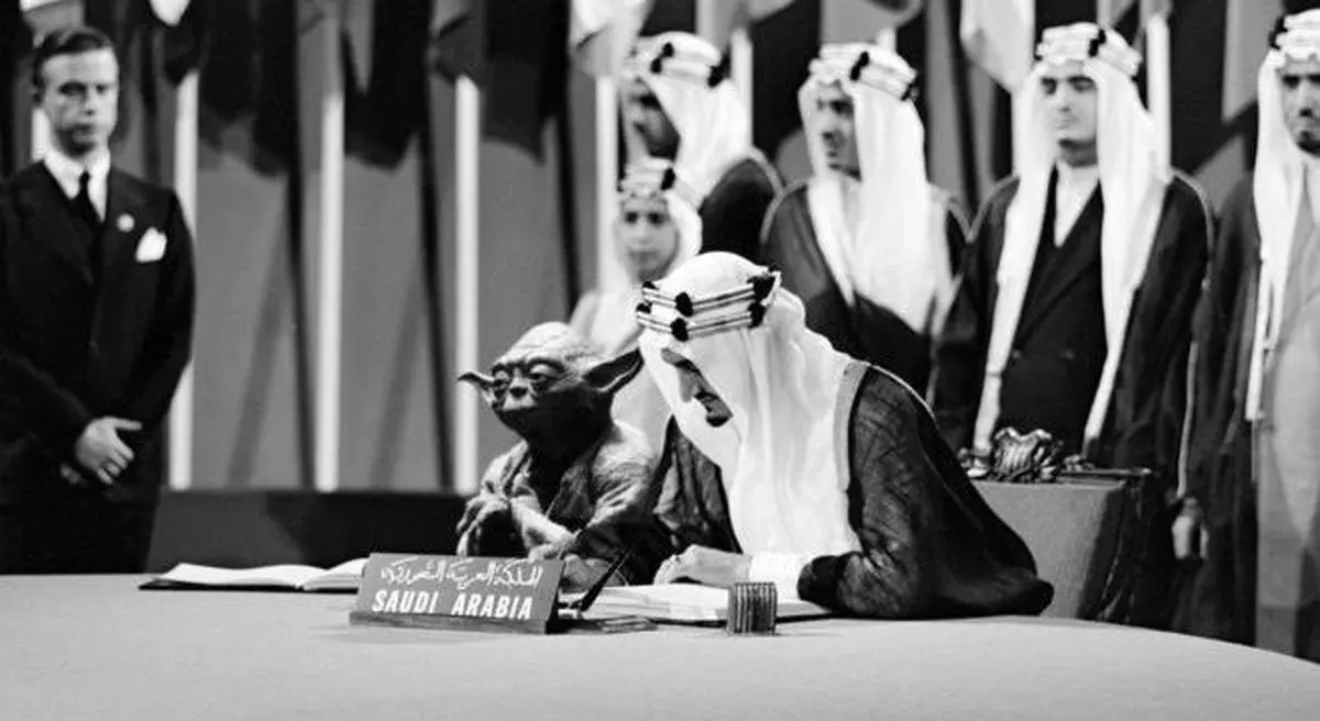 دردسر انتشار عکس طنزآلود پادشاه عربستان