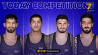 سه برنز، سقف کشتی گیران ایران در چهار وزن دوم؛ فردا فینالیست نداریم