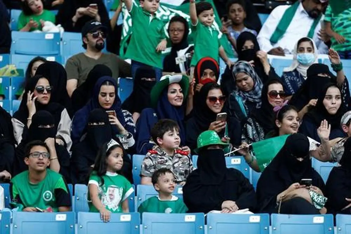 عربستان سعودی: اولین ورود زنان به استادیوم