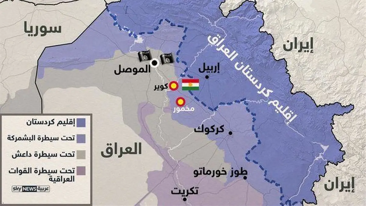 درخواست عراق از ایران برای بستن مرز زمینی با کردستان