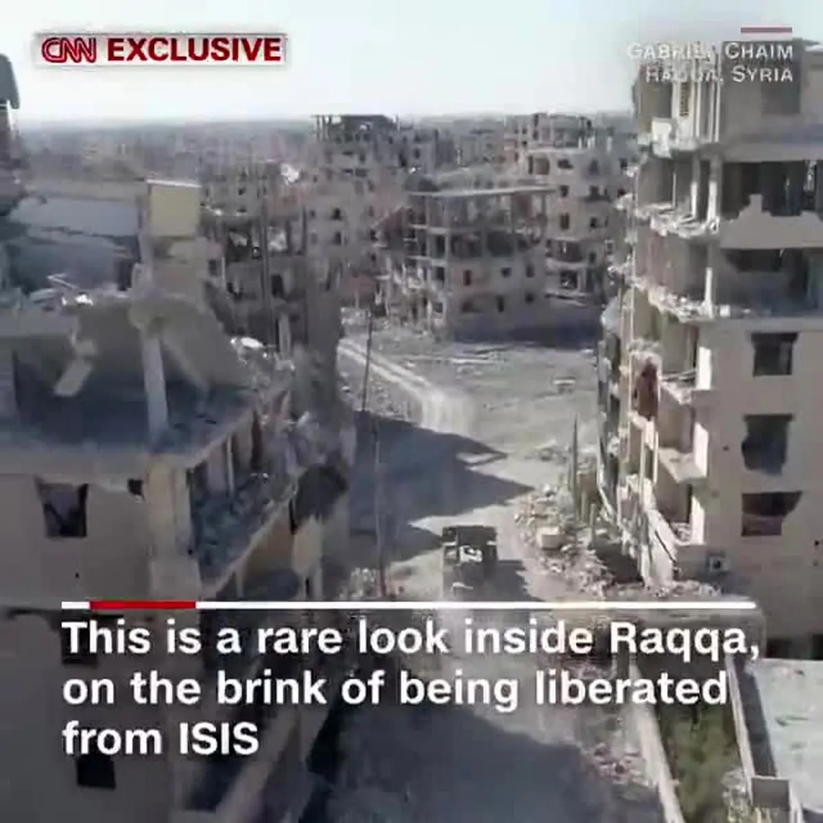 ویدیو هفت|تصاویر آخرالزمانی از پایتخت داعش