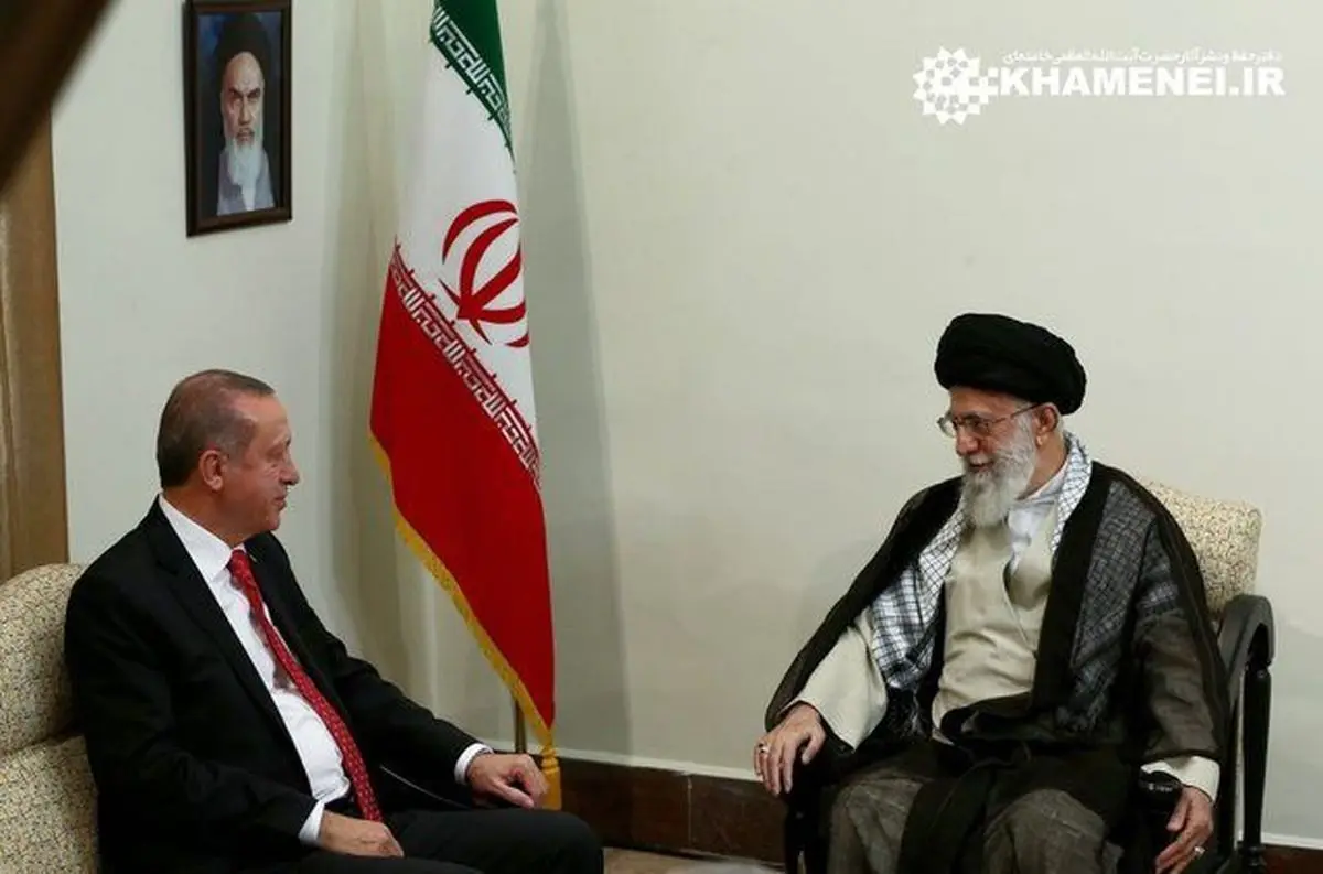 دیدار رئیس جمهوری ترکیه و هیأت همراه با رهبر انقلاب