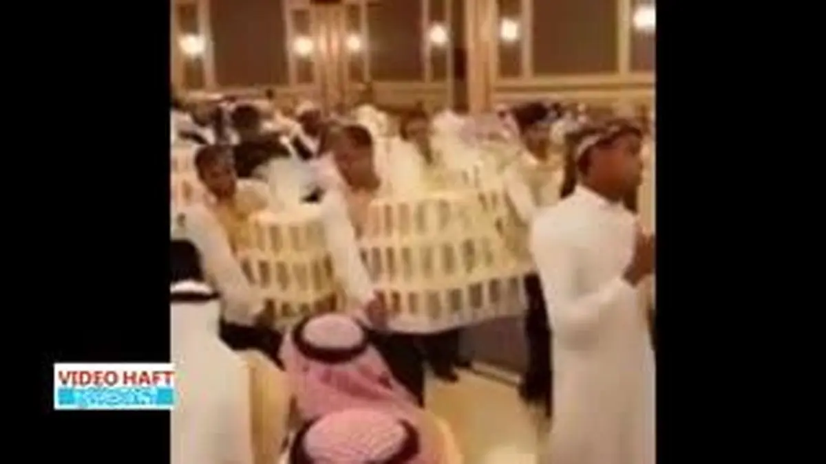 ویدیو هفت|وقتی داماد به همه آیفون ۸ پلاس هدیه می‌دهد
