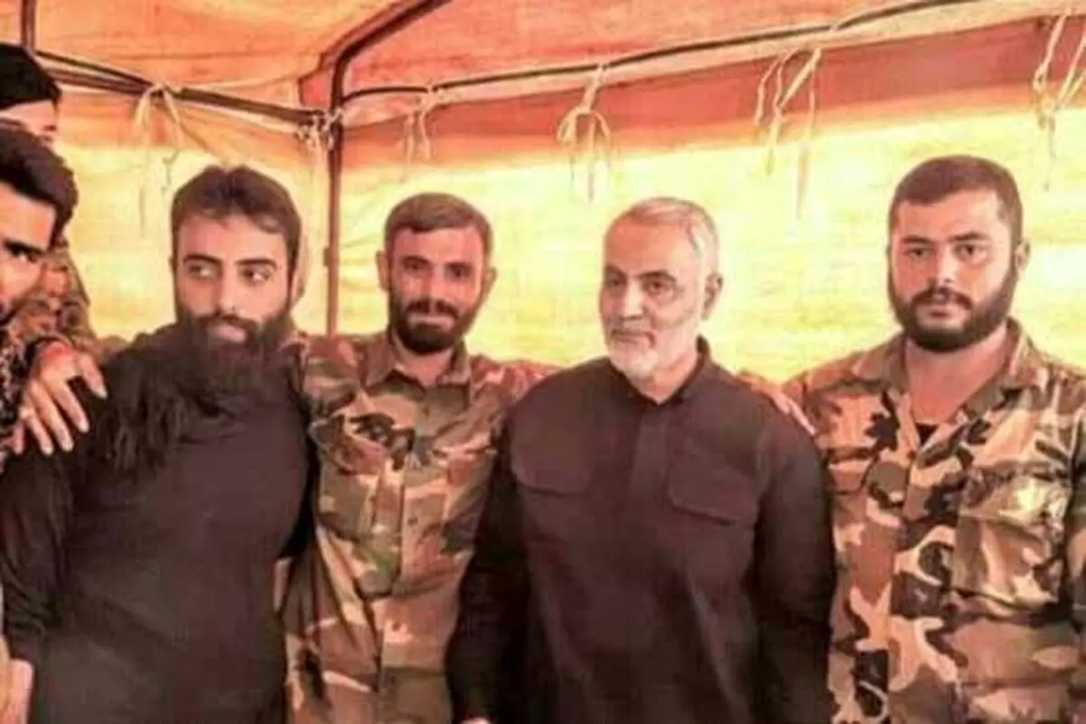 جدیدترین عکس منتشر شده از حضور سردار قاسم سلیمانی در سوریه