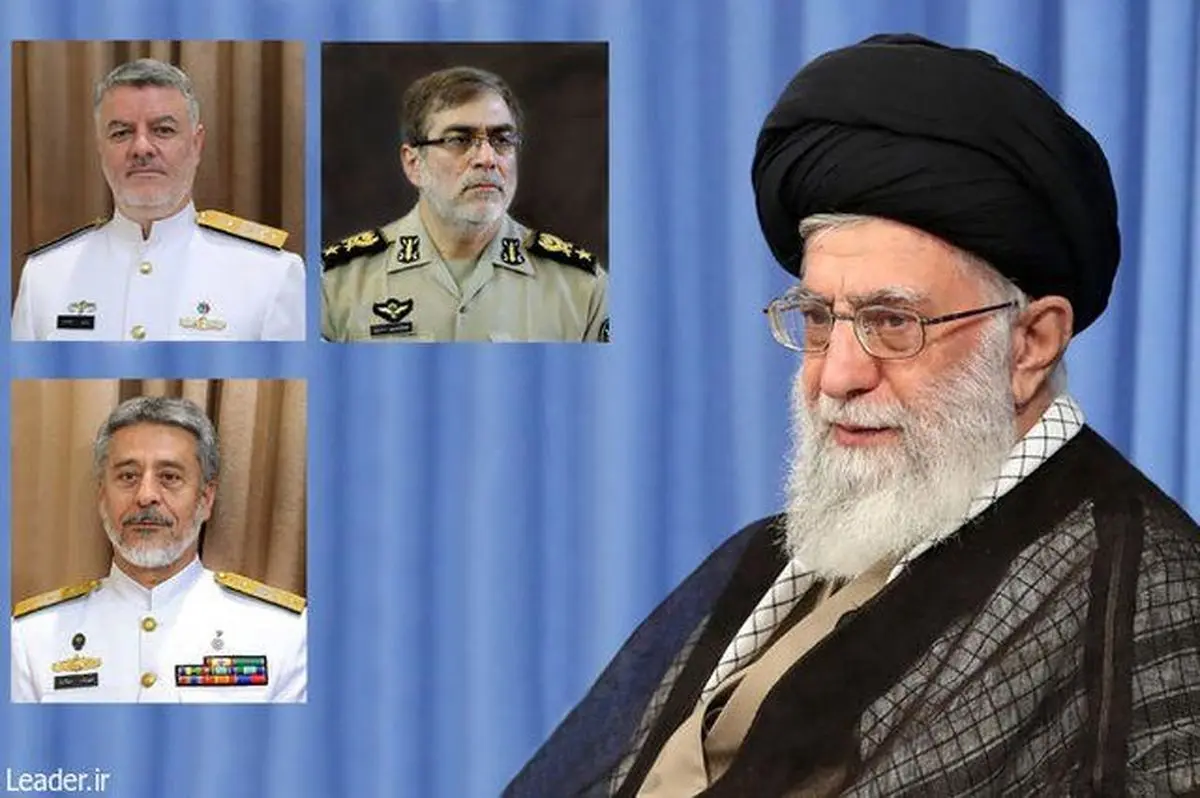 با حکم فرمانده کل قوا انجام شد: سه انتصاب جدید در ارتش جمهوری اسلامی ایران